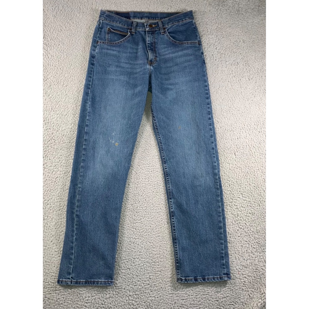 Wrangler Jeans Men 30x32 Straight Leg Cowboy Western Work Outdoor Fit 30x30